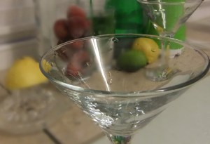 A Martini Glass